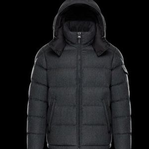 Moncler Montgenevre Short Down Jacket (Gray)